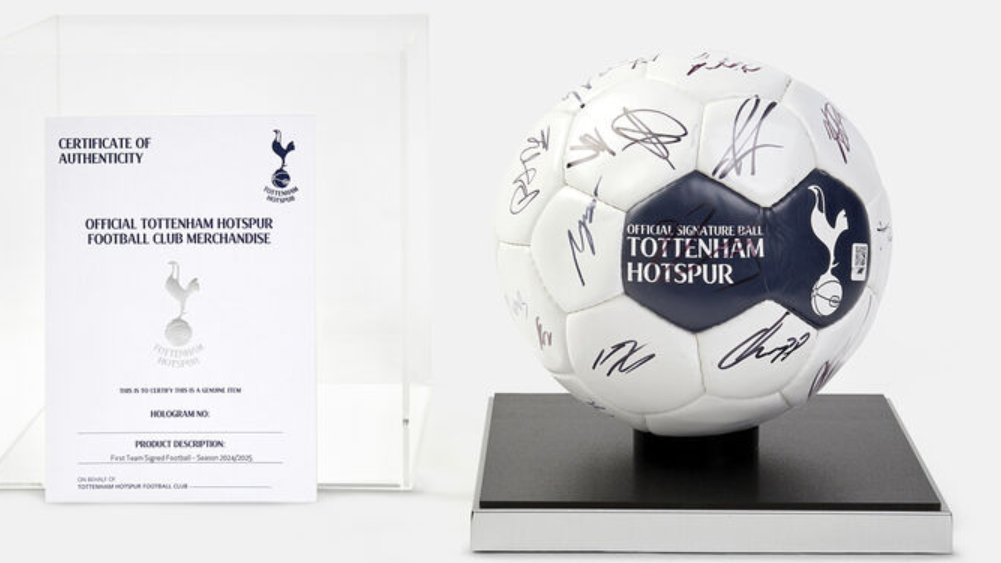 25/26 First Team Squad Signed Ball!